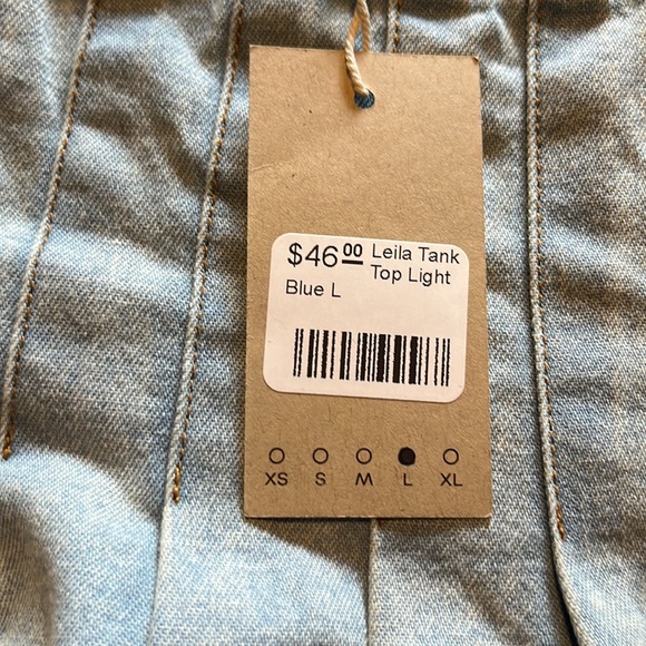 Denim Tank Top - Picture 3 of 3